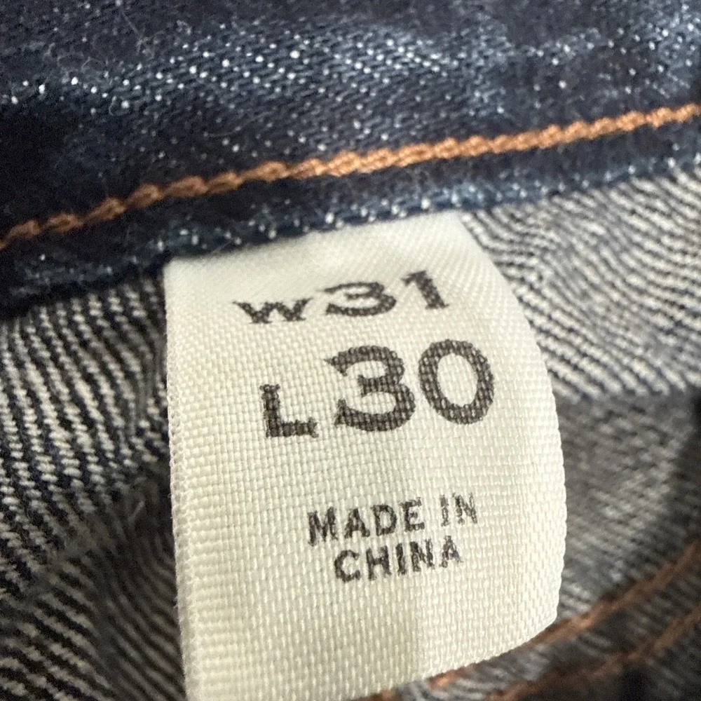 Banana Republic Jeans Mens 31x30 Blue 100% Cotton Denim Y2K 2000s relax fit